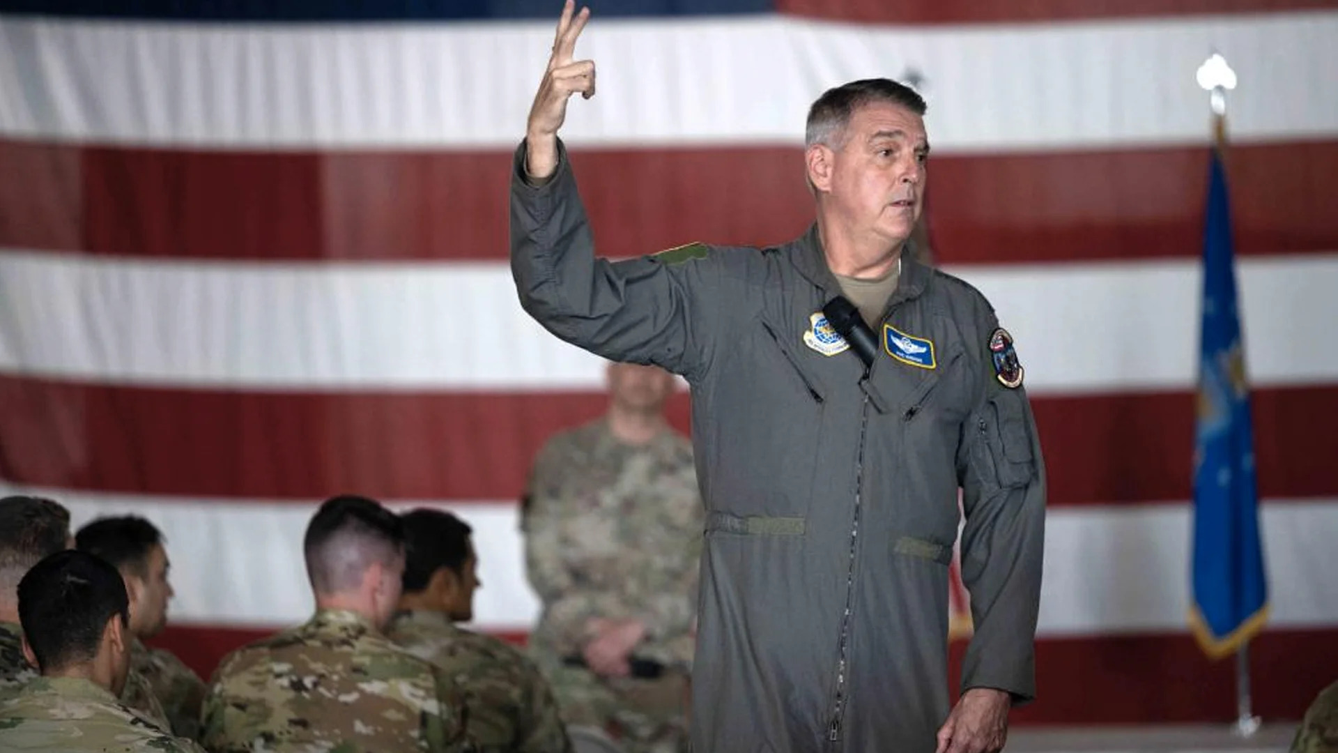 Mike Minihan – chỉ huy Bộ tư lệnh Không vận Mỹ (ảnh&nbsp;: Reuters)