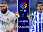 Bóng đá - Trực tiếp bóng đá Real Madrid - Real Sociedad: Phải thắng để bám đuổi Barca