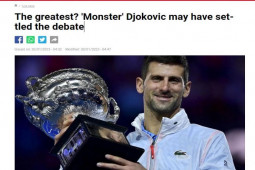 Djokovic bá chủ Australian Open: Báo chí gọi là ”Quái vật”, ATP ngợi ca vua danh hiệu
