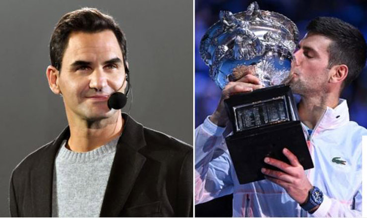 Federer lên tiếng chúc mừng Djokovic san bằng kỷ lục 22 Grand Slam như Nadal