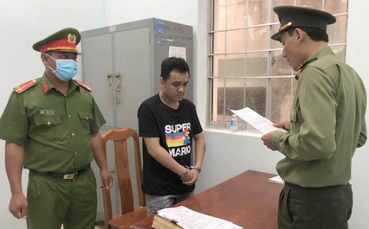 Cơ quan An ninh điều tra tống đạt quyết định đối với bị can Trương Thanh Phong