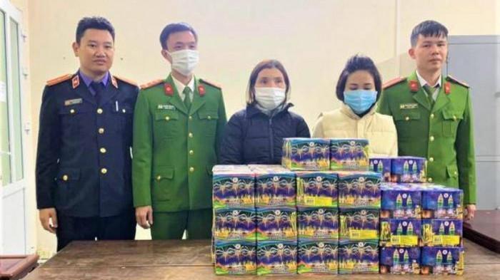 Trong dịp Tết vừa qua Công an huyện Hương Khê đã bắt 23 đối tượng có hành vi buôn bán pháo trái phép (ảnh minh họa)
