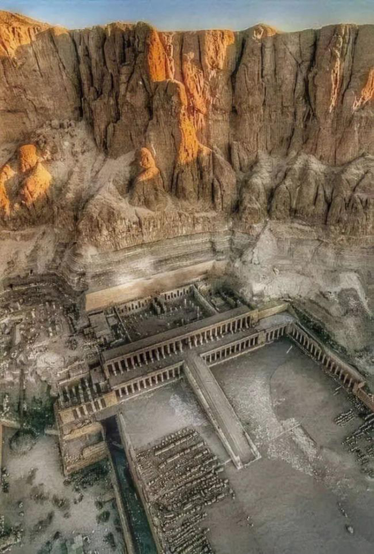 Đền Hatshepsut, Ai Cập được xây dựng cho nữ hoàng Hatshepsut – vị Pharaoh thứ 8. Đền thờ nằm dưới vách đá ở Deir el Bahari, bờ tây sông Nile, gần Thung lũng các vị vua. Đây là một trong những ngôi đền nổi tiếng ở Ai Cập nhưng không phải ai cũng biết.
