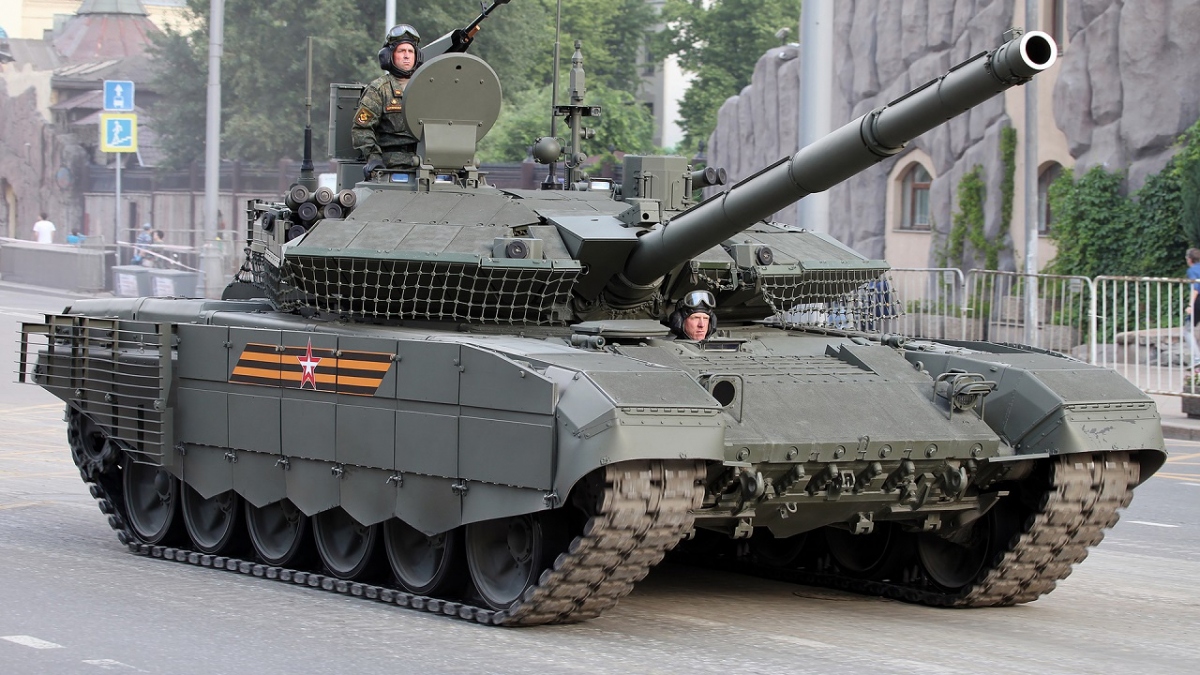 Xe tăng T-90M do Nga sản xuất – đối thủ của xe tăng NATO ở Ukraine (ảnh: Sputnik)