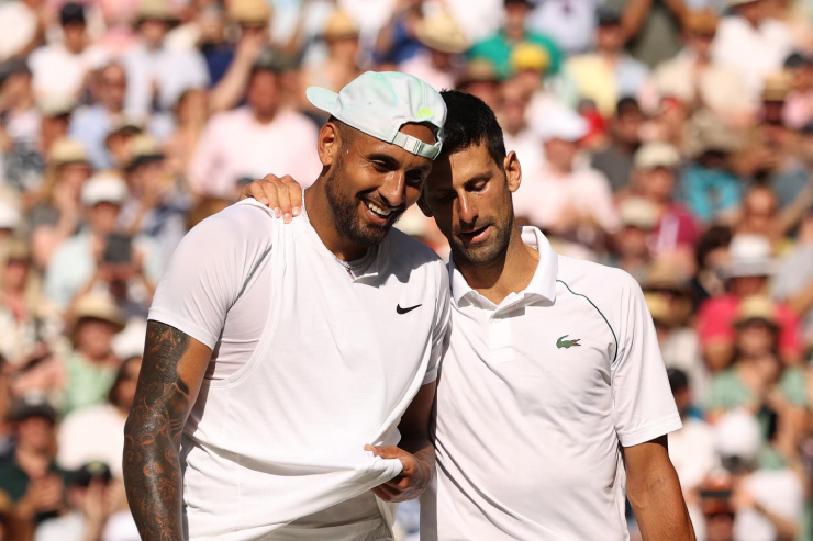 Kyrgios muốn "cưới" Djokovic