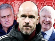 Bóng đá - Ten Hag phá kỷ lục của Mourinho ở MU, Sir Alex cũng phải nể phục