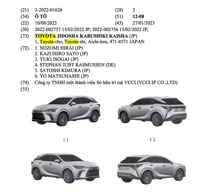 Lexus RX 2023 đã có mặt tại Việt Nam, chuẩn bị ra mắt với 4 phiên bản - 1