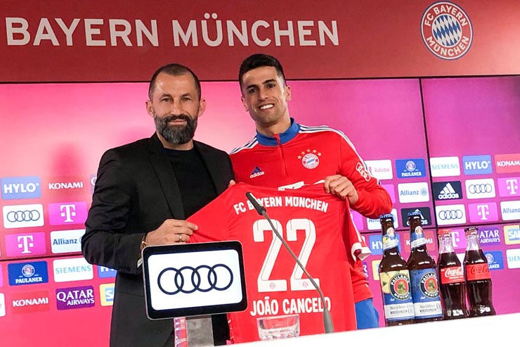 Cancelo gia nhập Bayern