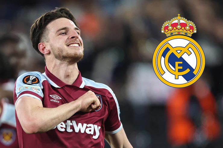 Declan Rice có thể gia nhập Real trong mùa hè