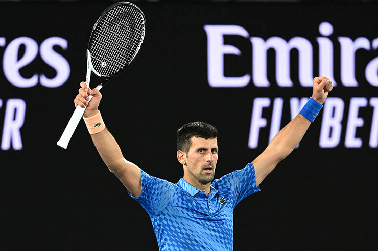 Chấn thương không thể ngăn Djokovic xưng vương Australian Open 2023