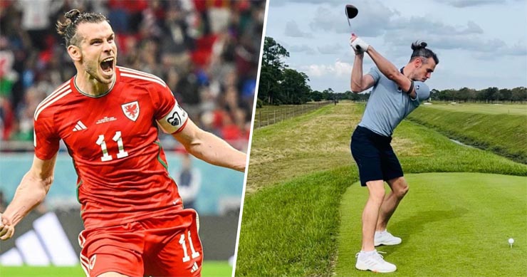 Bale tham dự giải golf chuyên nghiệp đầu tiên