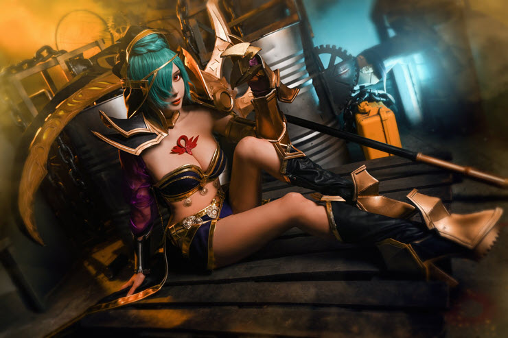 Mê mẩn trước màn cosplay Mina game Liên Quân “bén” hơn cả lưỡi hái - 7