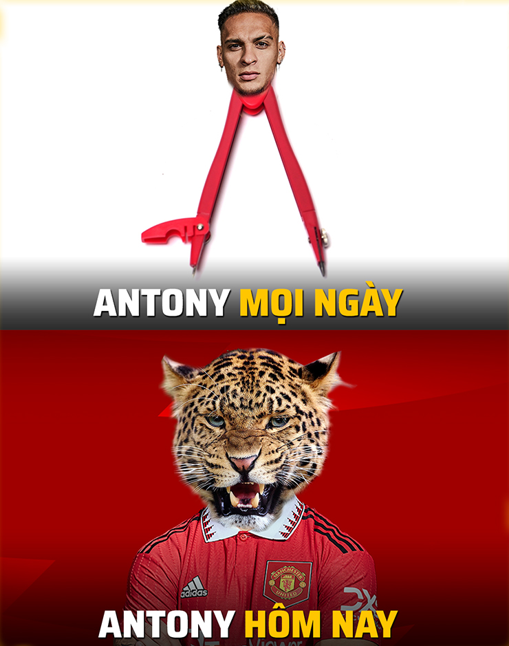 Antony hóa hổ trong ngày MU thắng chật vật.