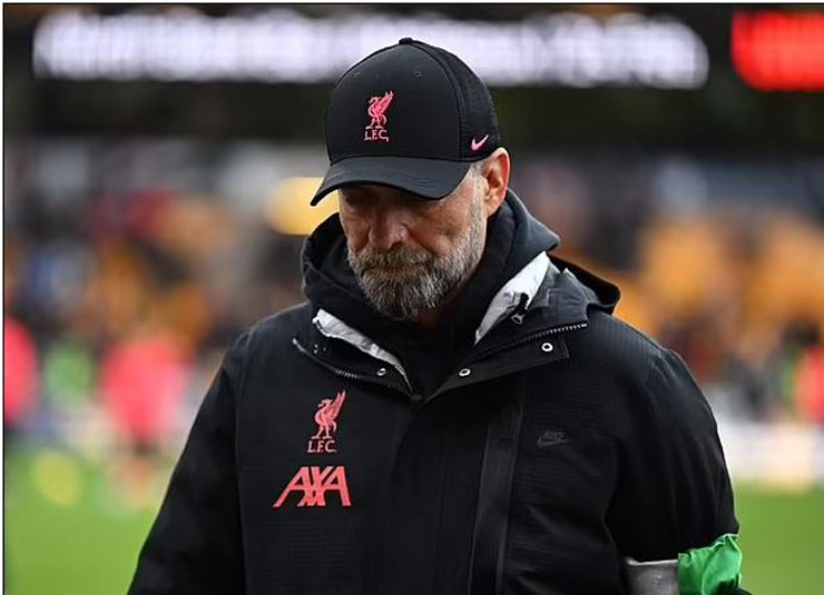 HLV Jurgen Klopp cạn lời với màn trình diễn tồi tệ của các học trò