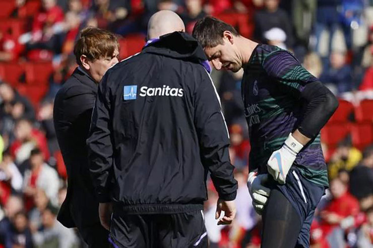 Dính chấn thương háng bất ngờ khi khởi động, thủ thành Courtois dễ lỡ hẹn FIFA Club World Cup cùng Real Madrid