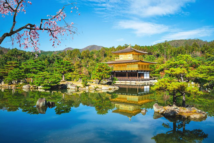 Kyoto là nơi mang bầu không khí lãng mạn nhất Nhật Bản. Có vô số những địa điểm tham quan cổ kính mà bạn chỉ muốn dành hàng giờ đi cùng với người mình yêu, chẳng hạn như lâu đài Nijo, rừng tre Arashiyama, chùa Vàng Kinkaku…
