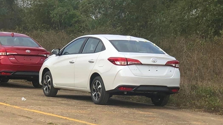 Hình ảnh lộ diện được cho là Toyota Vios 2023 sắp bán tại Việt Nam