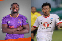 Trực tiếp bóng đá Bình Dương - HAGL: Đủ bộ Tiến Linh - Rimario - Moses (V-League)