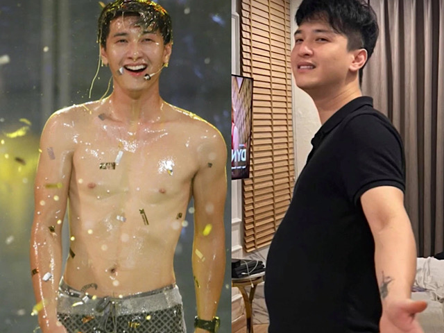 Hot boy đào hoa nhất nhì Vbiz lộ ngoại hình tăng cân mất kiểm soát: Số cân kỷ lục 80kg?