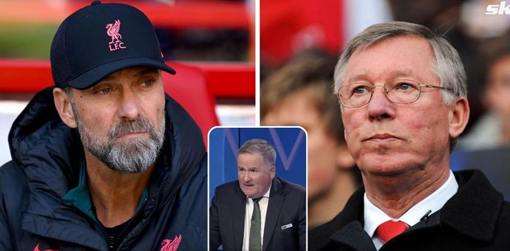 Người dẫn chương trình nổi tiếng Richard Keys (ảnh nhỏ) chỉ trích HLV Jurgen Klopp thua xa Sir Alex Ferguson và tin Liverpool sẽ sa thải nhà cầm quân người Đức trước khi mùa giải này khép lại