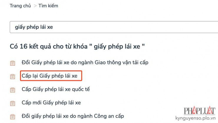 Cách làm lại giấy phép lái xe khi bị mất năm 2023 - 3