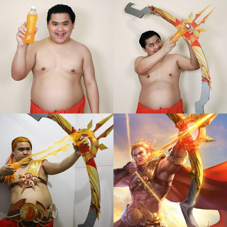 “Đau mắt” với những pha cosplay “mì ăn liền” của game Liên Quân Mobile - 12