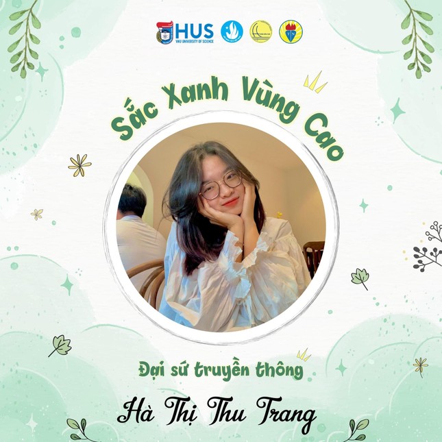 Thu Trang là Đại sứ truyền thông chương trình Sắc xanh vùng cao - tình nguyện Mùa hè xanh.