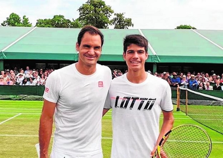 Alcaraz ca ngợi Federer