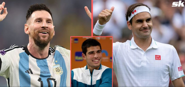 Alcaraz ví Federer là Messi của quần vợt thế giới