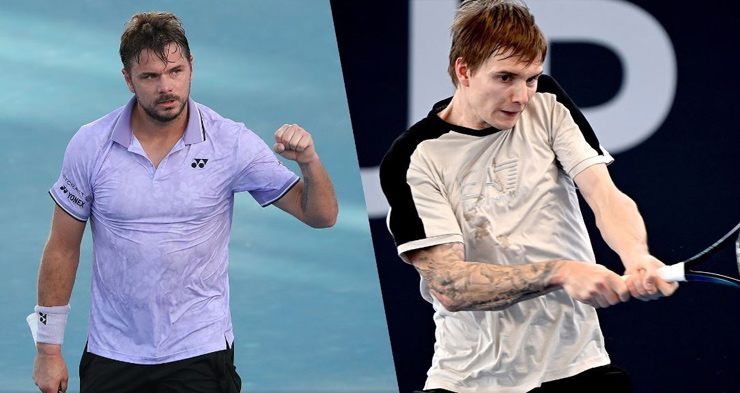 Ngôi sao Wawrinka không dễ thắng được Bublik trận thứ 2 liên tiếp mùa này