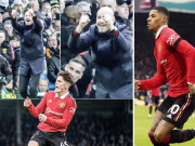 Bóng đá - Rashford &amp; Garnacho tỏa sáng giải cứu MU: Ten Hag phấn khích, tự tin đấu Barca