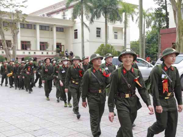 Năm 2023, có 245 thanh niên nhập ngũ thực hiện nghĩa vụ CAND trên địa bàn tỉnh Hà Tĩnh.