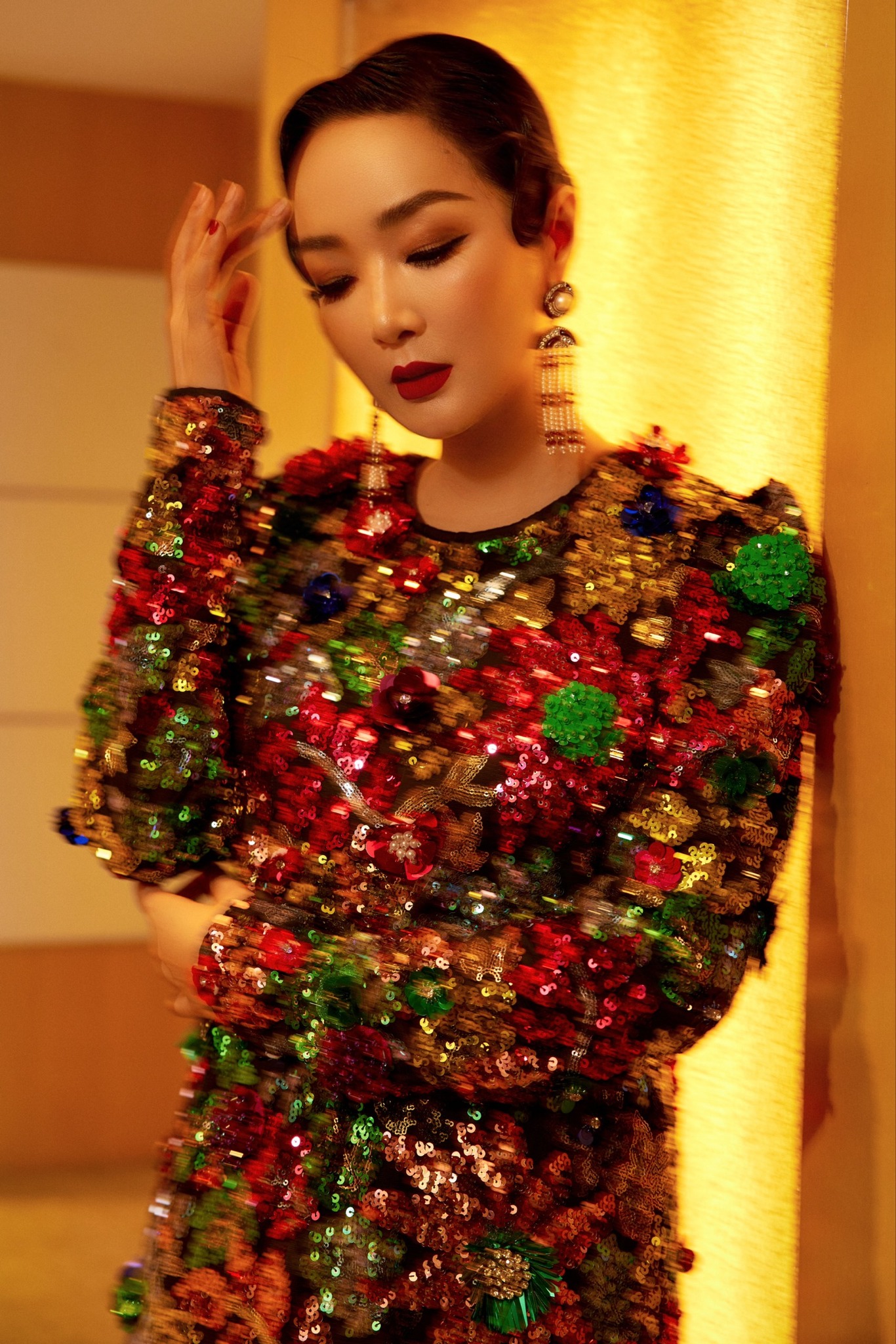 Hình ảnh mới được hoa hậu Đền Hùng - Giáng My đăng tải trên trang cá nhân.
