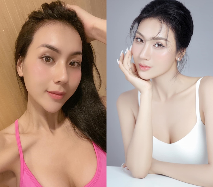 Hot girl quê Hưng Yên&nbsp;kết hôn với bạn trai làm tiếp viên hàng không vào tháng 11/2017. Tháng 5/2018, cô sinh con trai đầu lòng.
