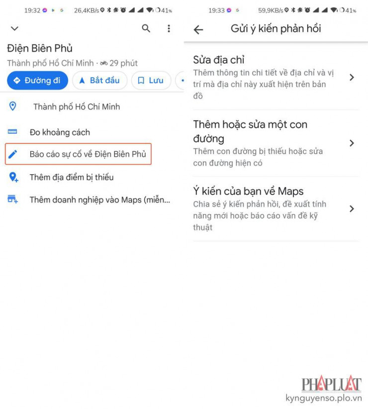 Cần làm gì khi Google Maps hiển thị sai tên đường? - 2