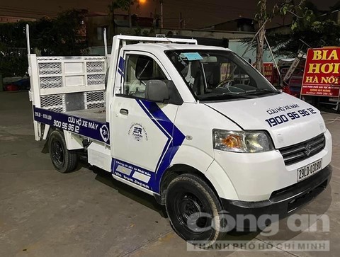 Chiếc xe tải là phương tiện gây án.