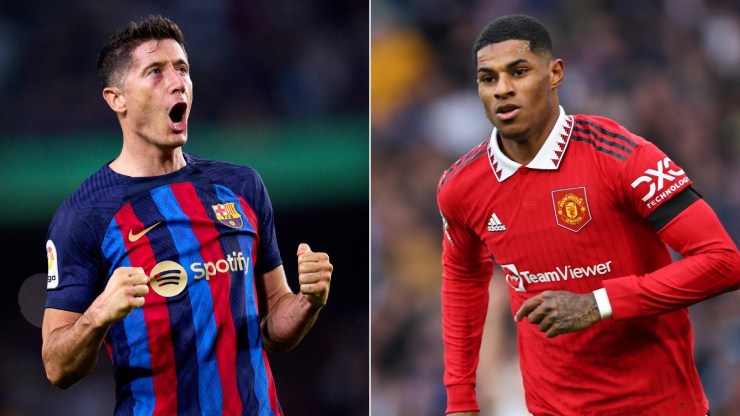 Lewandowski và Rashford có màn so kè hứa hẹn hấp dẫn