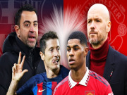 Bóng đá - Nhận định bóng đá Barcelona - MU: Đỉnh cao đại chiến, Rashford so tài Lewandowski (Europa League)