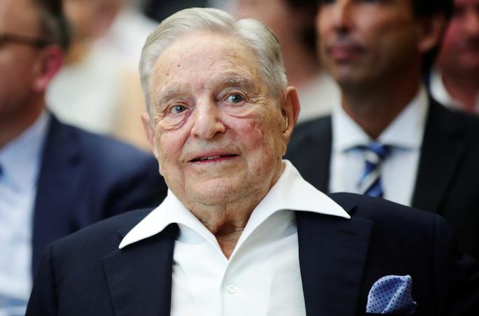 Tỉ phú Mỹ George Soros. Ảnh: Reuters