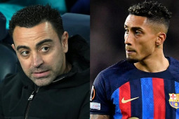 Người hùng Barca Raphinha bất mãn với Xavi, trọng tài bị chỉ trích ưu ái MU