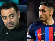 Bóng đá - Người hùng Barca Raphinha bất mãn với Xavi, trọng tài bị chỉ trích ưu ái MU