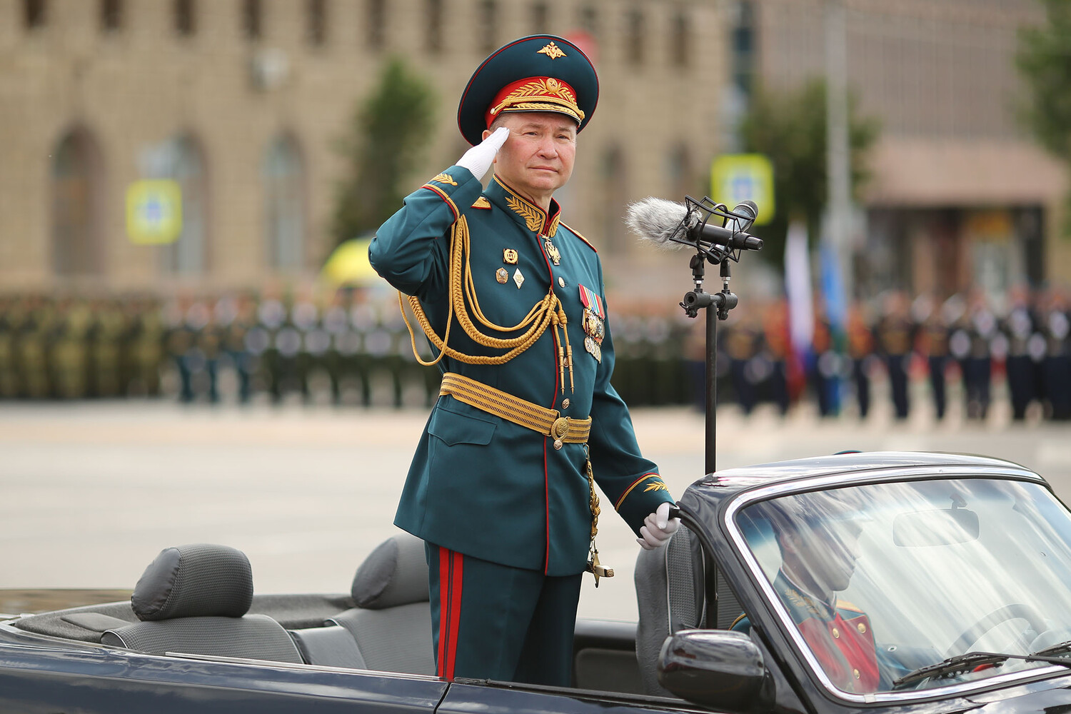 Trung tướng Nga Andrey Mordvichev (ảnh: TASS)