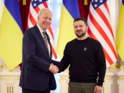 Thế giới - Tổng thống Mỹ Biden bất ngờ thăm Ukraine