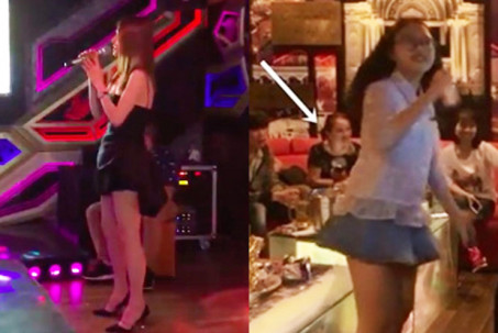 Phương Mỹ Chi, Nhã Phương mặc váy ngắn đi hát karaoke, gia đình phản ứng bất ngờ
