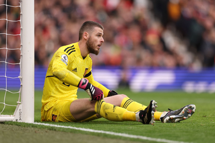 De Gea đã thực sự vất vả trong hiệp một