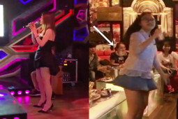 Phương Mỹ Chi, Nhã Phương mặc váy ngắn đi hát karaoke, gia đình phản ứng bất ngờ