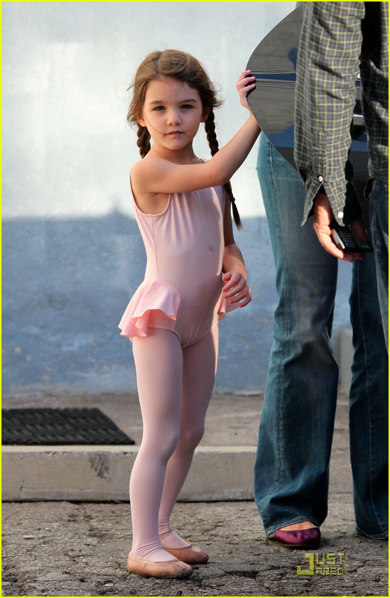 Suri Cruise được học ballet ngay từ khi còn nhỏ.