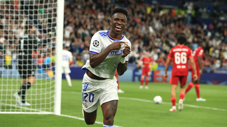 Vinicius Junior ghi bàn vào lưới "The Kop" giúp Real Madrid lần thứ 14 vô địch châu Âu