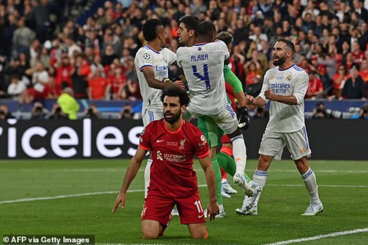 Liverpool từng nhận thất bại cay đắng trước Real ở chung kết mùa 2021/22