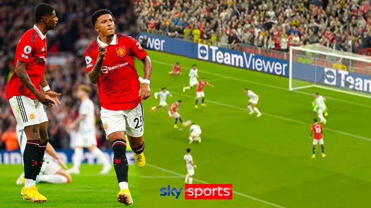 Rashford cùng Sancho giúp hệ thống tấn công của MU linh hoạt và cân bằng hơn